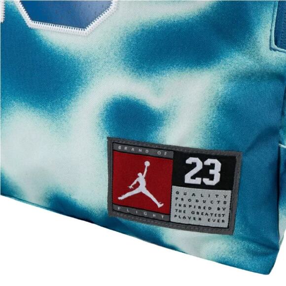 Jordan Drawstring Jersey Unisex Gym Sack Air Jumpman Blue White 9A0757 U1R - Picture 7 of 14